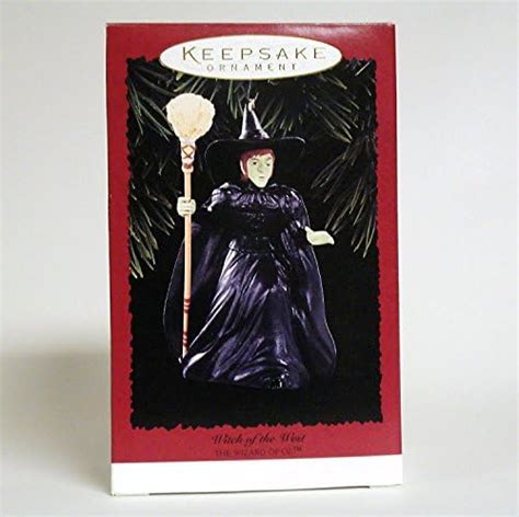 Diabolical witch of the western part ornament